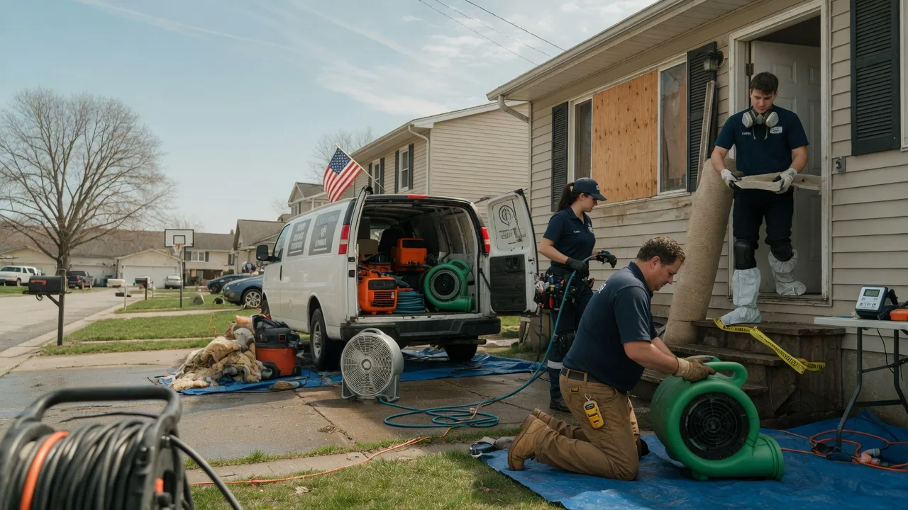 Water Damage Restoration in Mount Pleasant, TX near me